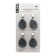 Tischtuchbeschwerer Tropfen, Marmor