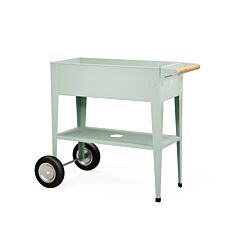 Jardinière surélevée Herstera Urban Garden en acier réséda