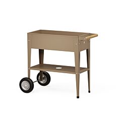 Jardinière surélevée Herstera Urban Garden en acier taupe