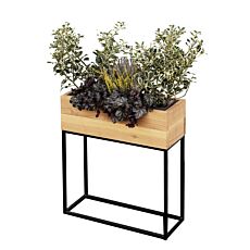 Hochbeet aus Holz/Metall «Douglasie» – 60x20x70 cm
