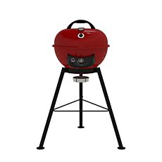 Barbecue sphérique à gaz Outdoorchef « City 420G », Ø 42 cm, avec système d'entonnoir cerise