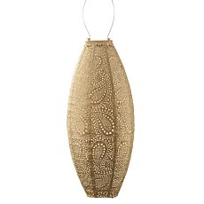 Lanterne solaire Lumiz «Long oval», résistante aux intempéries, 45x20 cm