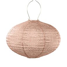 Lanterne solaire Lumiz «Oval», résistante aux intempéries, 27x40 cm