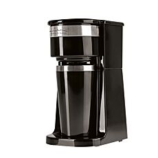 Machine à café Barista Single, avec filtre permanent et gobelet à emporter