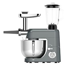 Robot de cuisine Ohmex 3 en 1, bol de 8 l, hachoir à viande, accessoire mixeur