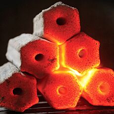 HazelFlame Grillbriketts, aus Haselnussschalen, 10 kg