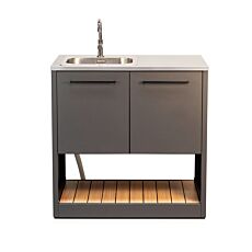 Cuisine d'extérieur Sahara module «Évier», avec robinet et espace de rangement