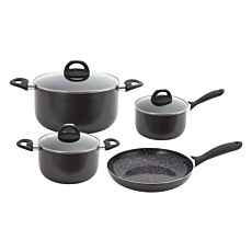 Pfannenset «Mailand», 7-teilig, antihaftbeschichtet, induktionsgeeignet