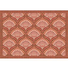 Ambiance Türvorlage «Imke Sorbet», 50 x 75 cm, rutschfest & waschbar