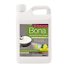 Concentré nettoyant Bona pour sols durs, 1,1 l, adapté aux robots laveurs