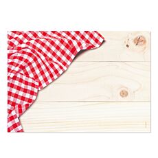 Papiertischset «Pine Chalet», 25 Blatt, mit Arven-Duftlack