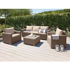 Karaffe «Alpenrock», 25x11 cm, mit 3D-Bergmotiv aus Borosilikatglas