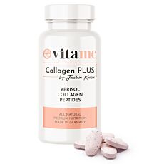 Vitame Collagen Plus Kapseln, Hautstraffung & Feuchtigkeit, 90 Stück
