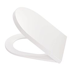 Siège de WC diaqua «Rouen», avec système d'abaissement automatique et nettoyage facile