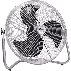 Ventilateur de sol Ohmex Hi-Speed, 18 pouces, 3 vitesses, boîtier métallique