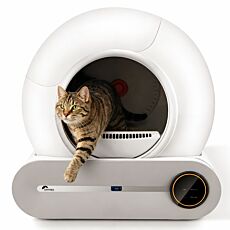 Ohmex Litière automatique pour chat, 65 litres, neutralisation des odeurs