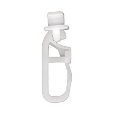Glisseurs pivotants avec crochets plisseurs, 100 pièces, compatibles avec le rail Maxi VS57