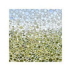 Statische Fensterfolie «Codol», halbtransparenter Sichtschutz, wiederverwendbar