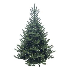 Weihnachtsbaum mit LED-Beleuchtung und Metallständer