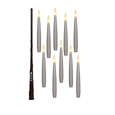 Lot de 10 bougies flottantes, avec télécommande
