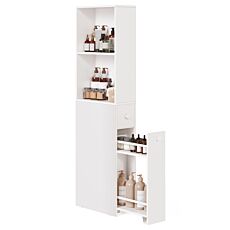Armoire de salle de bains VASAGLE avec tiroir et compartiment latéral