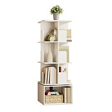 Bibliothèque VASAGLE, pivotante à 360°, 4 niveaux