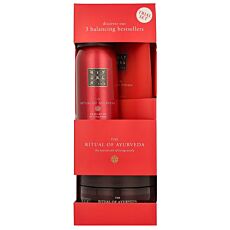 Coffret de soins Rituals «The Ritual of Ayurveda Trial Set», 3 pièces, à la rose d'Inde et à l'huile d'amande douce