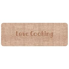 Tapis de cuisine Cook&Wash «Love Cooking», antidérapant, 50x150 cm