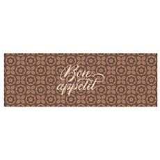 Tapis de cuisine Cook&Wash «Bon Appétit», antidérapant, 50x150 cm