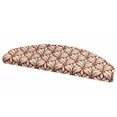 Tapis d'escalier «Lilly Almond», lot de 15, autocollants et insonorisants
