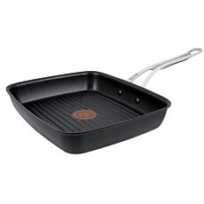 Tefal Grillpfanne, 23 x 27 cm, gerillte Antihaft-Grillfläche