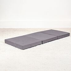 Faltbare Schaumstoffmatratze, platzsparend und vielseitig einsetzbar grau