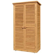 Armoire à outils en épicéa massif, 2 portes
