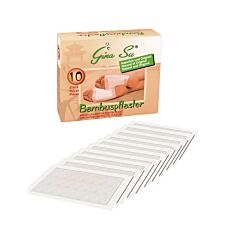 Pansements vitaux Detox au bambou, 10 pièces. Pour la détoxication nocturne.