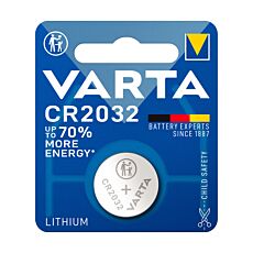 Lithium-Knopfzellenbatterie CR2032, 1 Stück