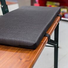2 Coussins d'extérieur pour banc, résistant aux intempéries