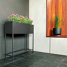 Jardinière surélevée en métal