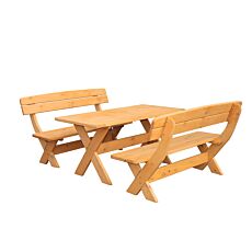 Garniture de table et bancs «Munich»