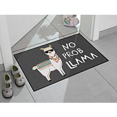 Fussmatte «No Prob Llama», 50 x 75 cm