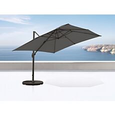 Parasol, 3x3 m, rotation 360° gris