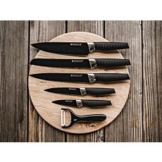 Messer-Set «Premium Black», 6-teilig