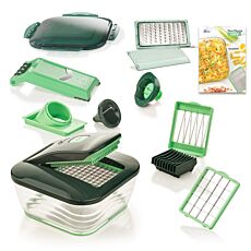 Coupe-légumes Genius «Nicer Dicer Chef», lot de 15 éléments
