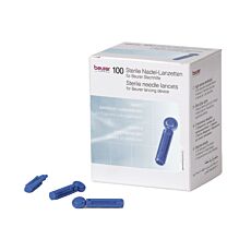 Beurer sterile Nadel-Lanzetten, 100 Stück, sanfte Anwendung