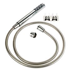 Waschbeckenbrause mit Easy-Clip Schnellverschluss, 150 cm Schlauch