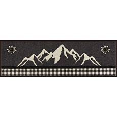 Paillasson Bergland Edelweiss, 30x100 cm