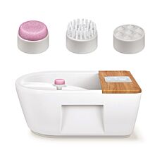 Beurer Fusssprudelbad «FB 65», Vibrationsmassage, Lichteffekte, bis Grösse 51