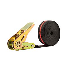 Spannset 2-teilig mit Ratsche, 5 m Länge, 250 kg Belastbarkeit