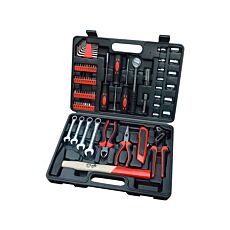 Boîte à outils 77 éléments « CompactPro », pour la maison et le bricolage