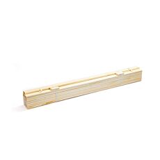 Roll-Lattenrost aus massivem Kiefernholz, 90x200 cm