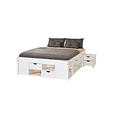 Funktionsbett «TOM», mit viel Stauraum